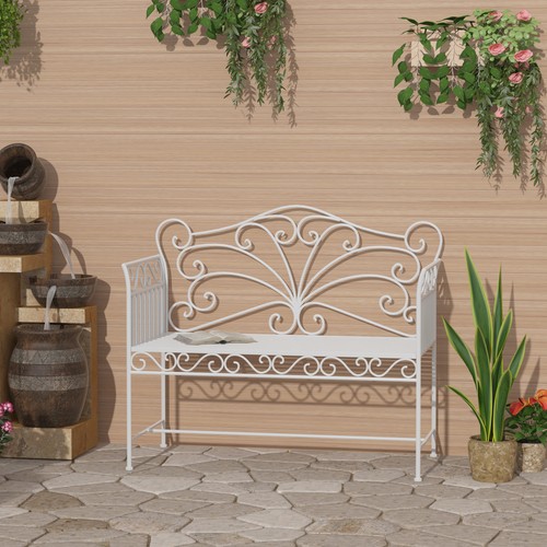 Seater metal bench - seater,
