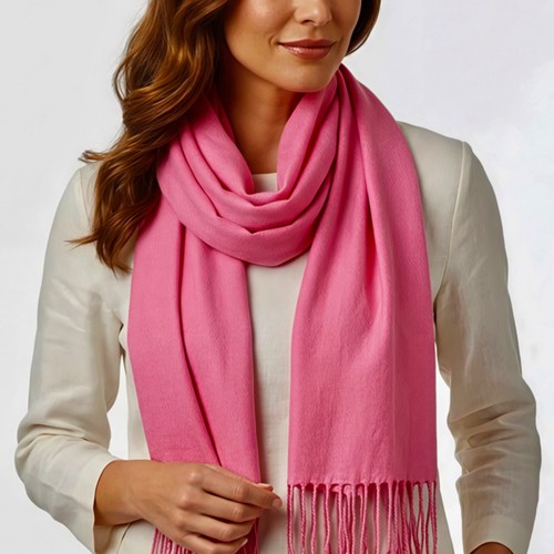 Pink pashmina shawl - pashmina, shawl,