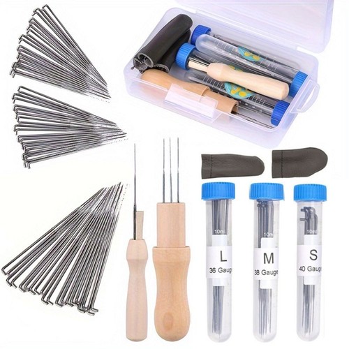 Pcs wool felting needles - 34,