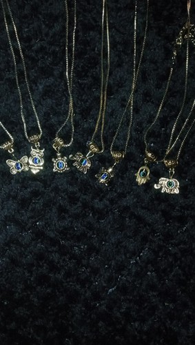 Evil eye necklace with - evil, animal