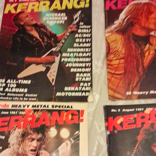 Kerrang magazine 1982 issue - kerrang!,