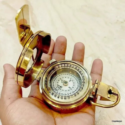 Military compass made brass - military, of