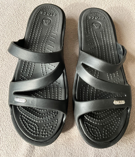 Womens crocs wedge sandal size - wedge,