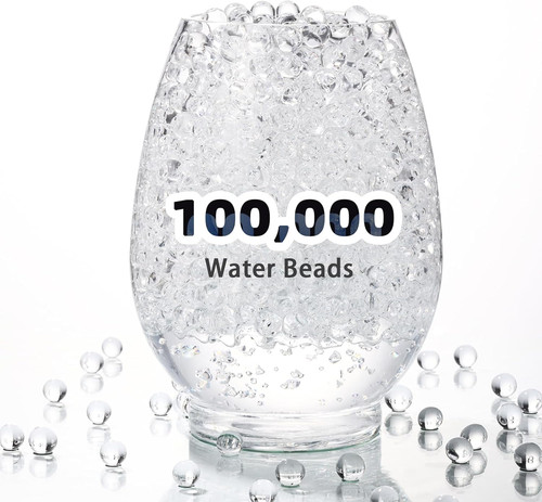 100000 water beads clear - 100000,