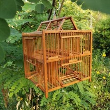 6-Door Birdcage Repeating Trap Cage for Birds Catch Birds Softly  60834