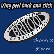 BRITOOL vinyl sticker tool box