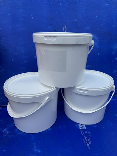 20kg plain white buckets - 20kg,