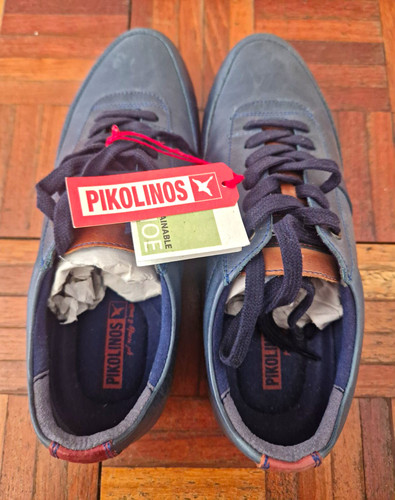 Pikolinos men blue - blue, lace-up