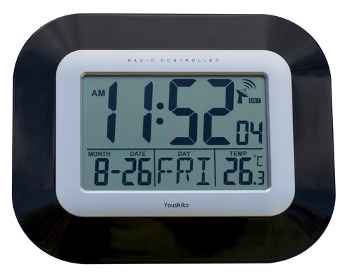 Radio controlled wall clock - radio,