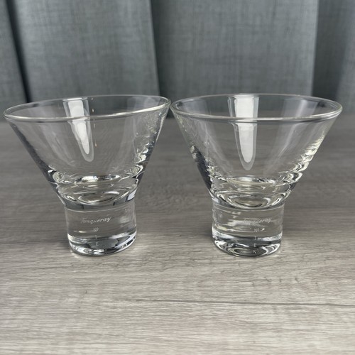 Tanqueray martini glasses set - martini,