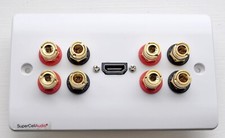 Audio video wall plate 1 HDMI