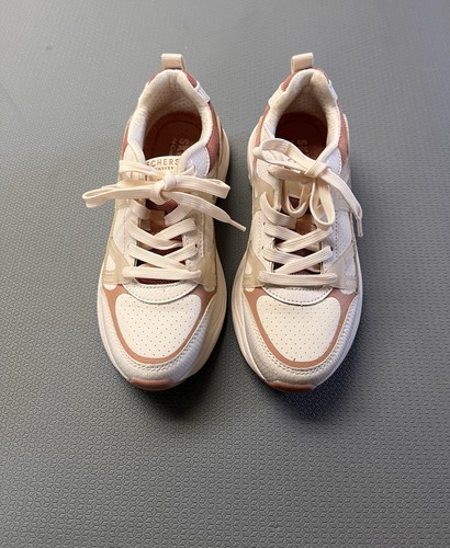 Skechers white pink colorblock - white/pink,