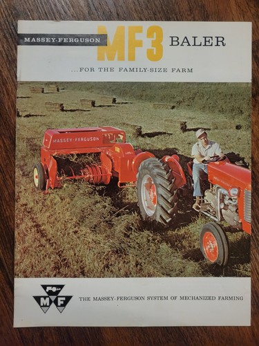 1959 massey ferguson mf3 baler - massey-ferguson,