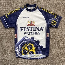Vintage Cycling Jersey Festina