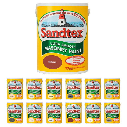 Sandtex masonry paint 5l - ,
