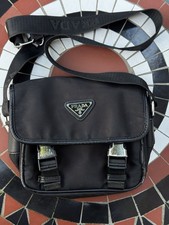Prada Nylon Shoulder Bag Black
