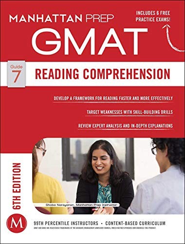 Reading comprehension gmat - reading,