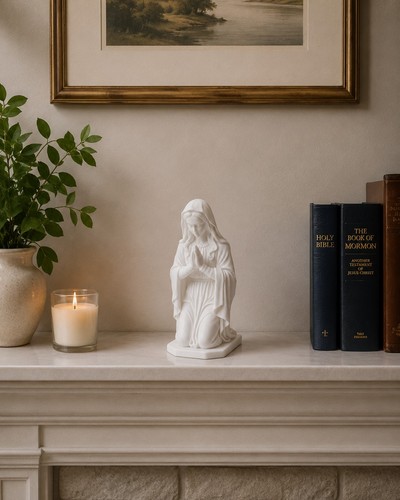 Praying virgin mary statue - praying,