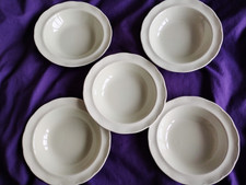 x 5 Vintage Grindley Almond Petal bowls