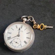 Antique Solid Silver Gents