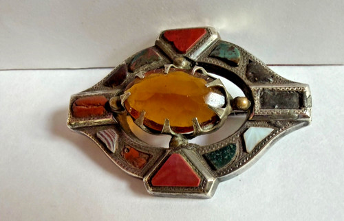 Scottish citrine and agate - scottish,