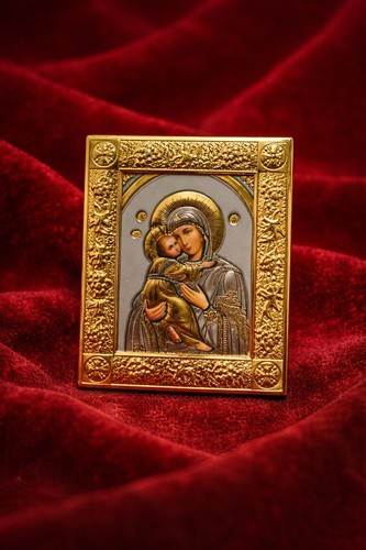 Orthodox icon virgin mary with - icon,