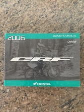 2006 HONDA MOTORCYCLE OWNERS