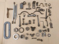 Old vintage veteran motorcycle Spare Parts Classic Bike Joblot Spares 