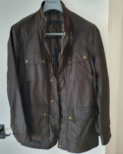 Belstaff men brown waxed - brown,