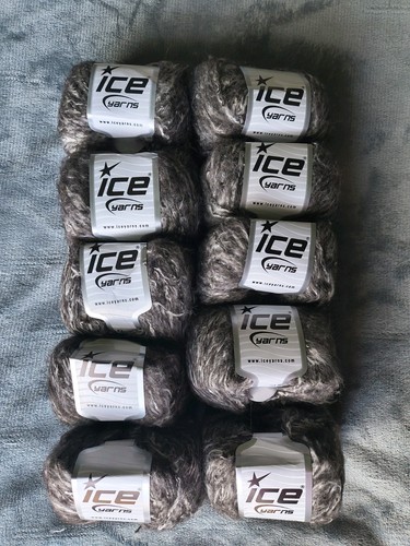 Wool yarn ice - wool, 🧶⚫