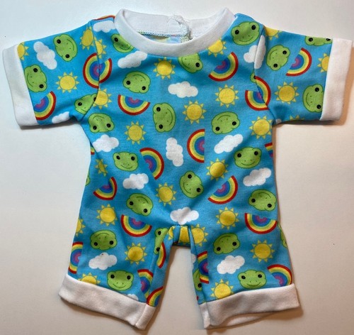 Build bear blue - bear, frog