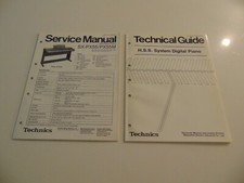 Technics PCM Digital Piano SX-PX55 SX-PX55M Keyboard Service Manual Schematics