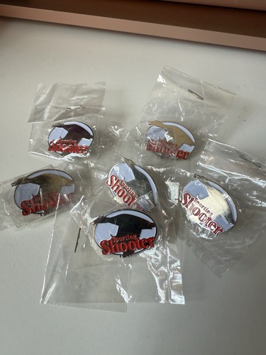 Sporting shooter goose - goose, pin