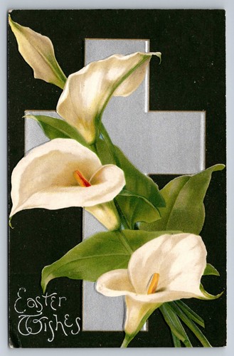 Vintage embossed easter - vintage,