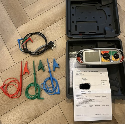 Megger mft 1720 calibrated - megger,