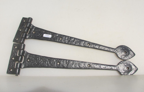 Iron hinges gate straps old - hinges,