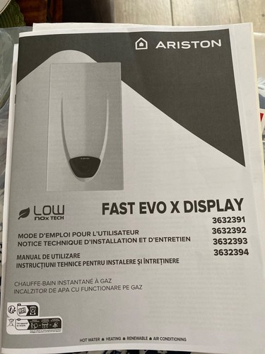 Ariston next evo - evo, gas