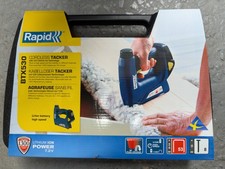 Rapid BTX530 Cordless Tacker Stapler Li-ion Battery Staple Gun RPDBTX530