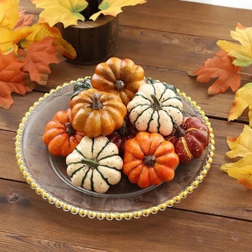 9pcs pumpkin fall decoration - 9pcs,