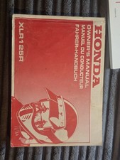 Honda Xl 125 R Owners Manual