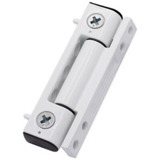 Yale Paddock uPVC Door Butt Hinge White Flat or Angled