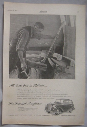 1951 triumph mayflower - triumph,