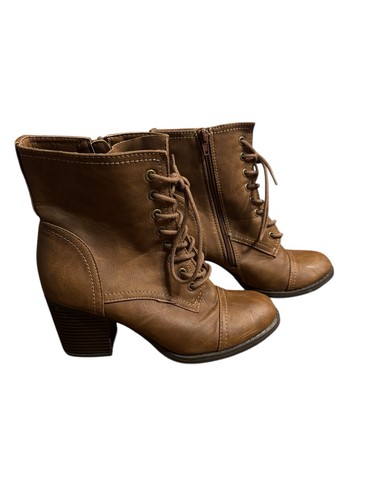Ladies lace chunky heel - lace,