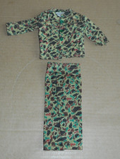 vintage Palitoy ACTION MAN vam JUNGLE CAMO UNIFORM  (equipment centre 34268) 70s