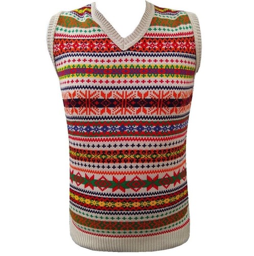 Vintage knitted fair isle - vintage,
