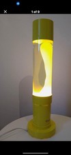Mathmos Jet Lava Lamp Vintage Yellow