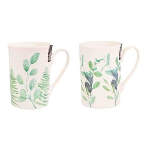 Mug set eucalyptus fern - 2,
