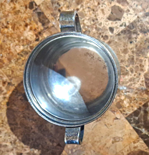 Antique silverplate sugar bowl - antique,
