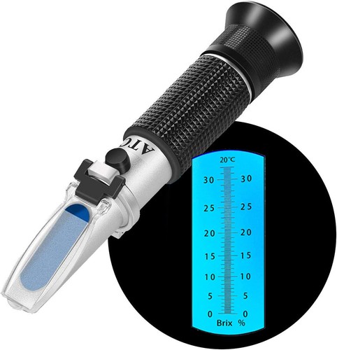 Refractometer testing - refractometer, 0~32%