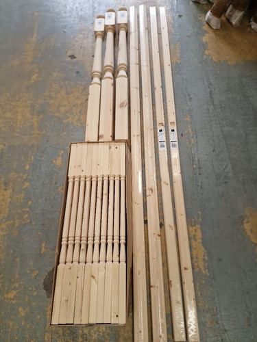 Stair landing balustrade kit - landing,